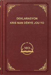 Deklarasyon Kris nan dènye jou yo