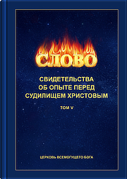 Свидетельства об опыте перед судилищем Христовым (TOM V)