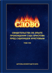 Свидетельства об опыте прохождения суда Христова пред судилищем Христовым (ТОМ VIII)